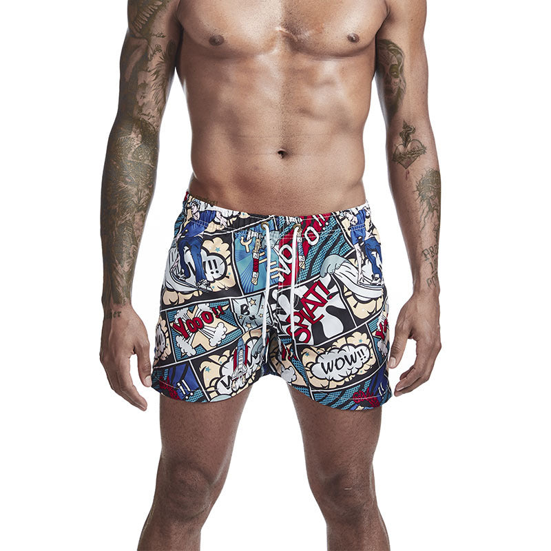 Men's Quick-Drying Slim Fit Beach Sports Shorts