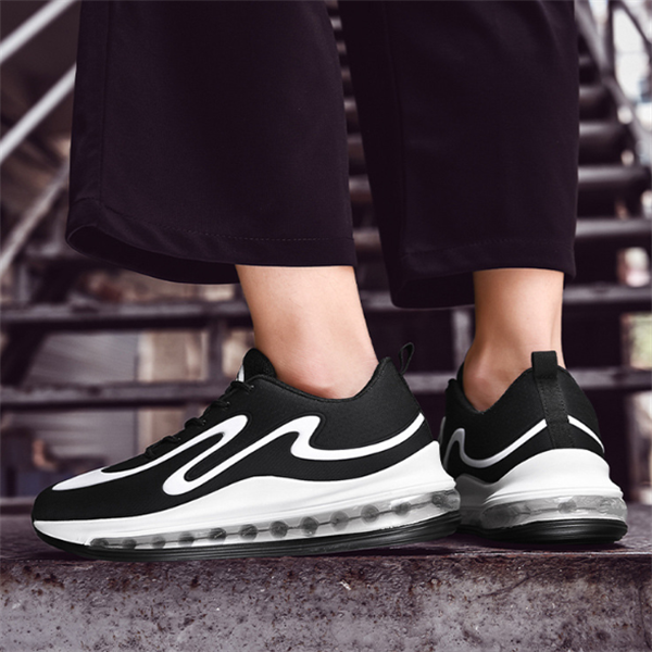 Mesh Sneakers with Full Air Cushion for Men