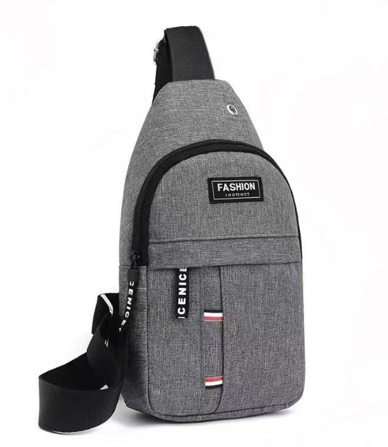 Men's Waterproof Oxford Fabric Crossbody Chest Bag