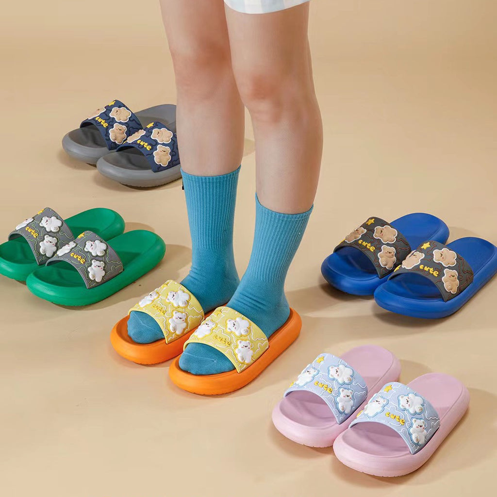 Comfy Cartoon Cushioned Slippers